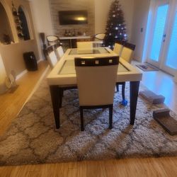 Dinning Room Set With Bar and Two Bar Stool Chairs Cash Only