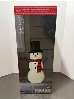 Ashland EmoteGlow Lighted Snowman Blow Mold