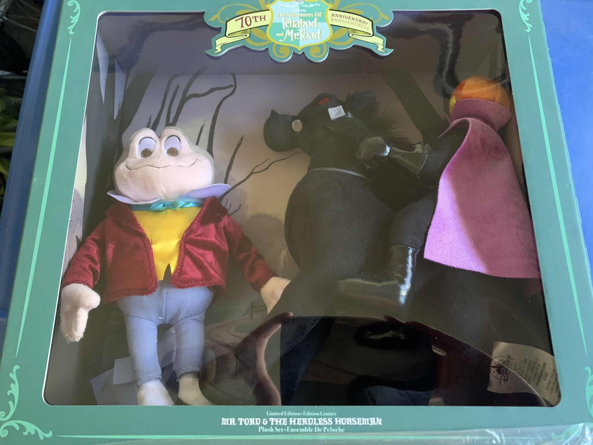 Mr Toad & Headless Horseman Limited Edition Plush