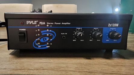 Pyle PCA4 Stereo Power Amplifier 2x120W – Like New | Works Great