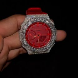 Iced Out Face G-Shock