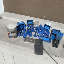 New Electrical Boxes, Cable Staples, And Miscellaneous Hardware 