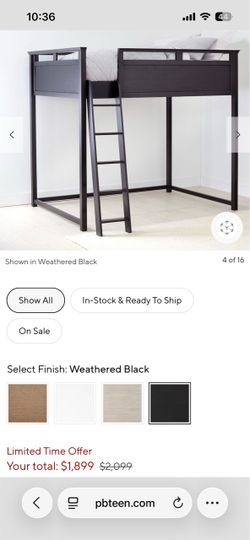 Hampton Full Loft Bed