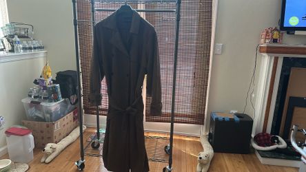 Brand New Brown Suede Coat