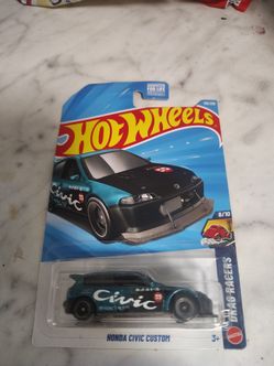 Hot wheels Honda civic custom  y  2018 Honda civic type R
