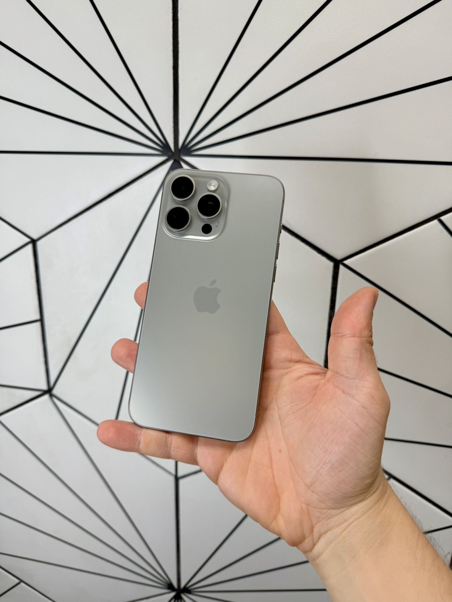iPhone 15 Pro Max Natural 256Gb New with Apple care till Jan 2026