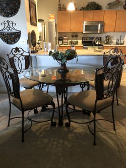 Table and chair set