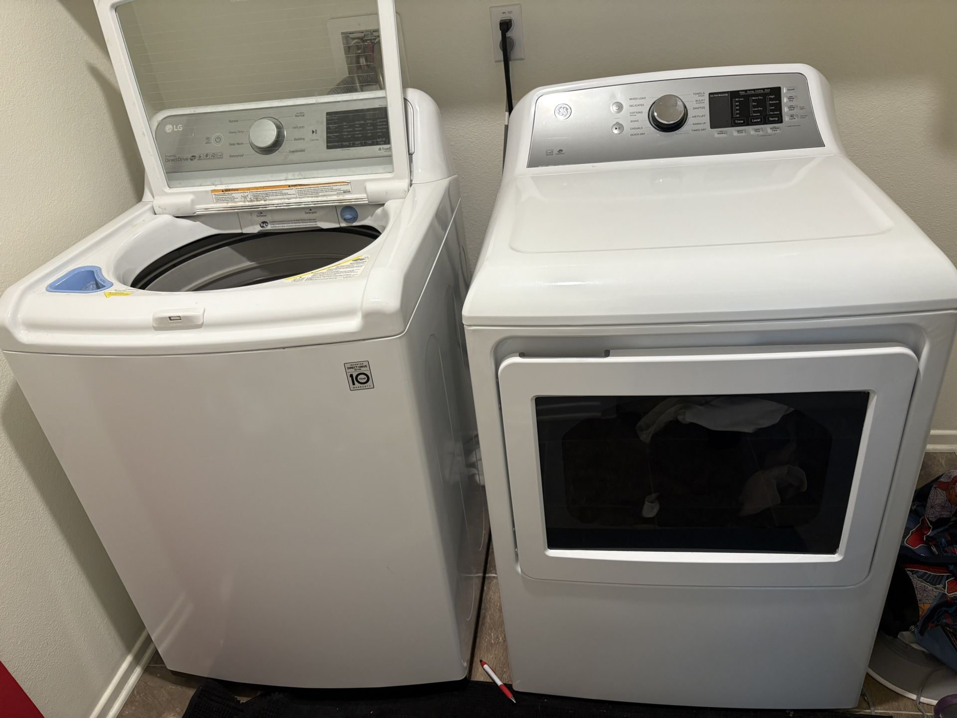 LG Washer and Dryer
