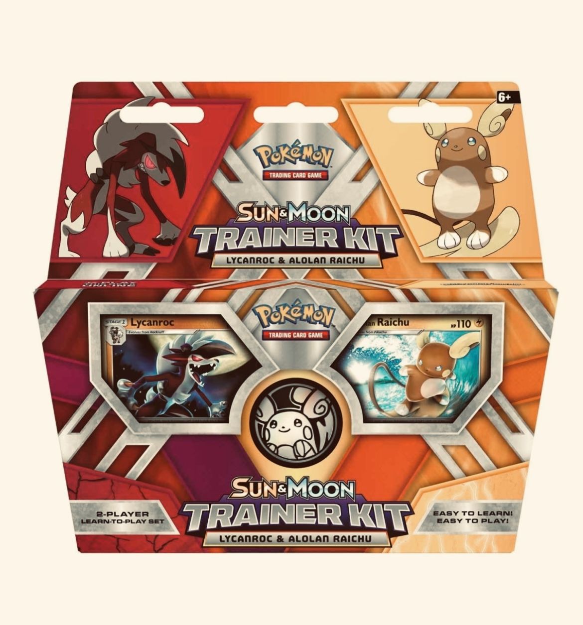 Pokémon TCG: Sun & Moon Trainer Kit (Alolan Raichu & Lycanroc)