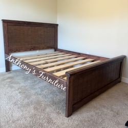 New Queen Bed Frame - No Mattress 