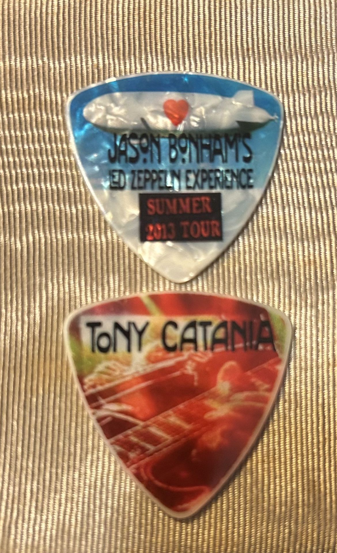 Jason Bonham’s Guitar Pick