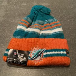 PRICE IS FIRM Brand new Miami Dolphins beanie