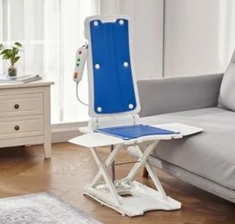 Electric Bath Lift Chair w Remote Control Floor Lift Helper