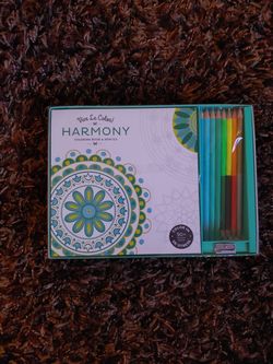 Brand new adult coloring set