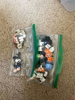 Incomplete Lego Star Wars Minifigures