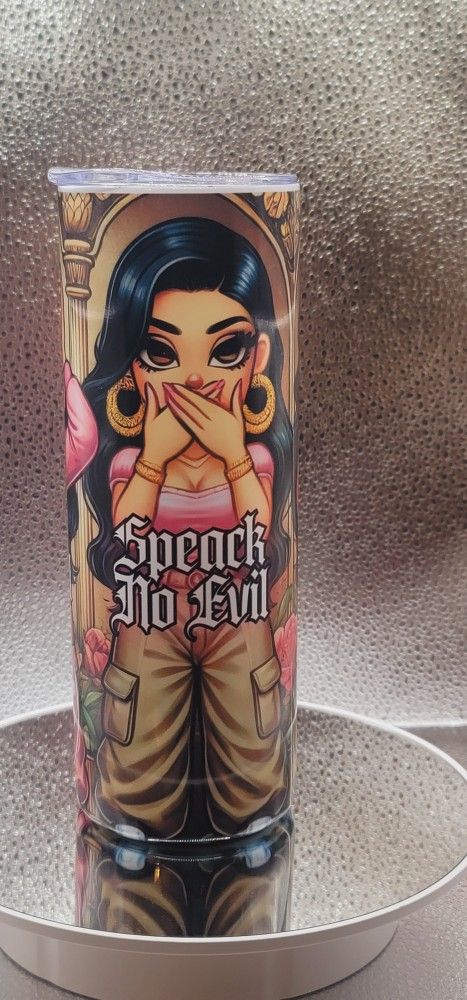 Speak No Evil, Hear No Evil, See No Evil 20 Oz Tumbler