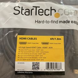 Startech 6ft HDMI Cable