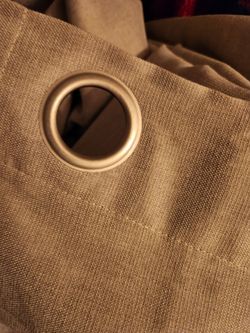Blackout curtains (grey/tan)