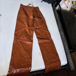 Leather Cotton On Pants Size 4