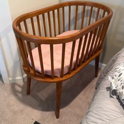 West Elm bassinet 