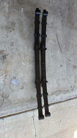 Toyota Tacoma 2023 leaf springs