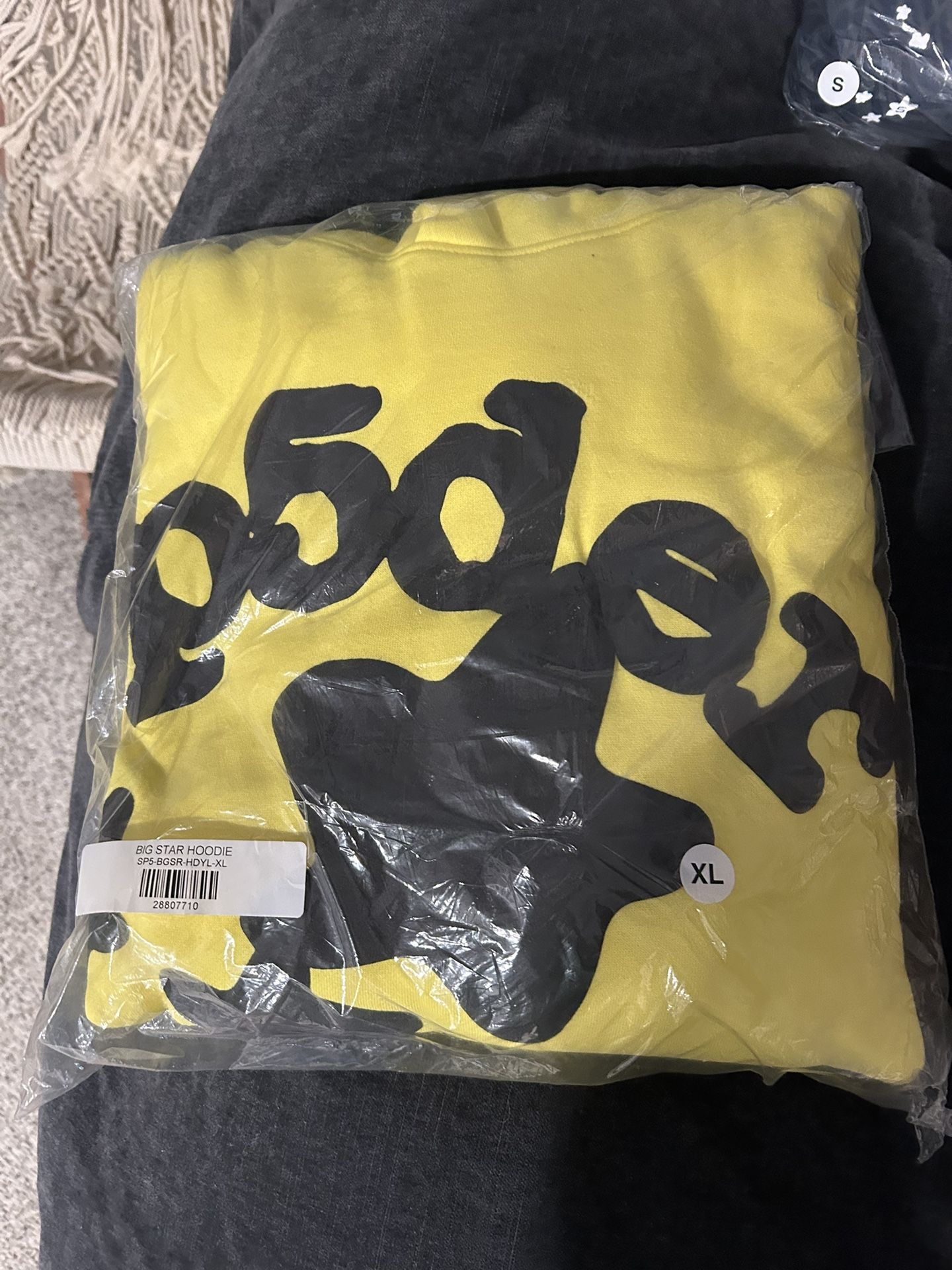 Yellow Sp5der Hoodie