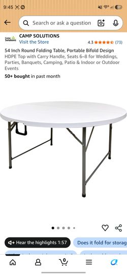 Foldable Table