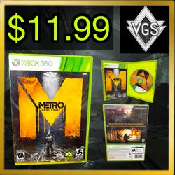 *RETRO* Metro Last Light Xbox 360 2013
