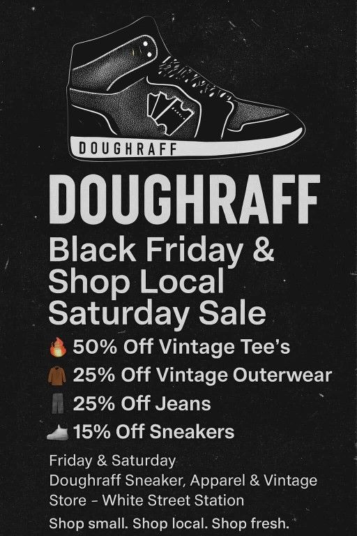 DOUGHRAFF SNEAKER AND VINTAGE STORE