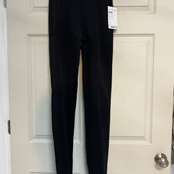 ATHLETA Butte Peak Stirrup Black Fleece Lined Snow Pants - Size 2T - NWT