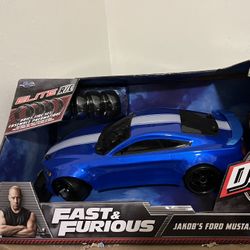 Fast & Furious Elite Drift RC Jakob's Ford Mustang GT Remote Control Vehicle