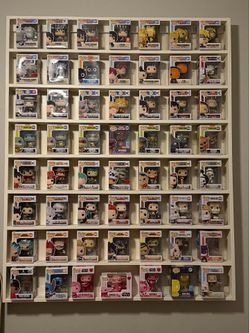 Funko Pops, mostly anime