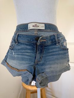 Hollister Denim Jean Shorts Size 9 W29