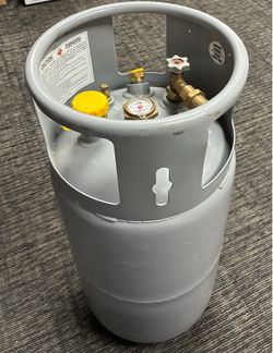 Flame King Forklift Propane Tank UL Listed Cylinder Gauge 33.5 LB Empty Cylinder