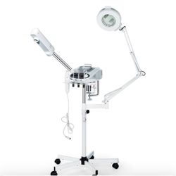 Salonsunny 3 in 1 Professional Facial Steamer & Magnifying LED Lamp & High Frequency Esthetician Spa Equipment