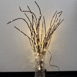 Lighted Branches Table Decoration