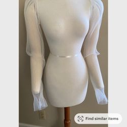 Wedding Dress Sleeves- Light Ivory