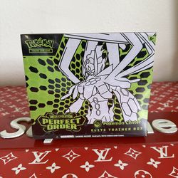 Perfect order pokemon center ETB
