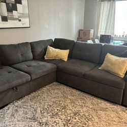 GOOD CONDITION GREY COUCH 