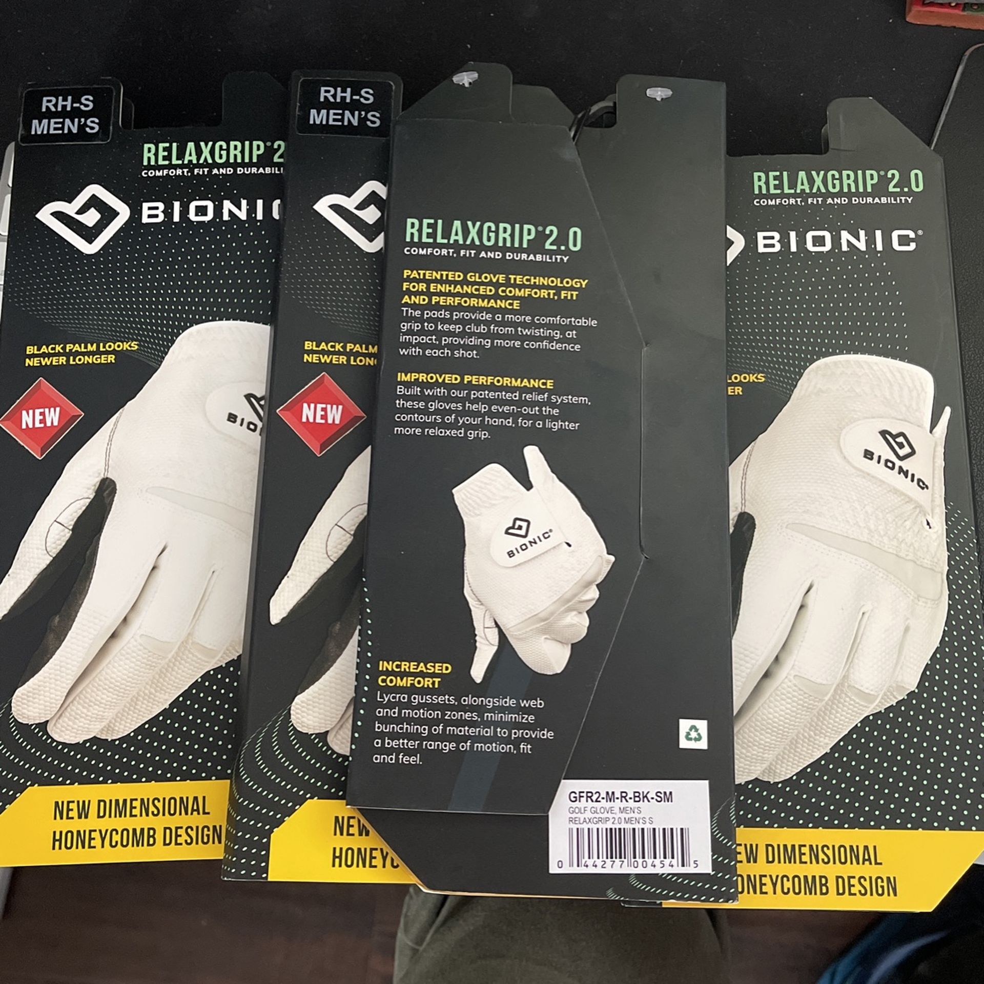 Bionic Golf Gloves - RH Small