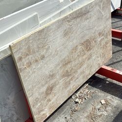 Taj Mahal Quartzite Remnant – 43” x 25” (Leathered)