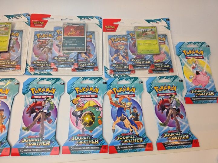 Pokémon Journey Together Lot of 11 IN-HAND SEALED