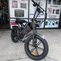 Electric Bike With Mountain Tires 