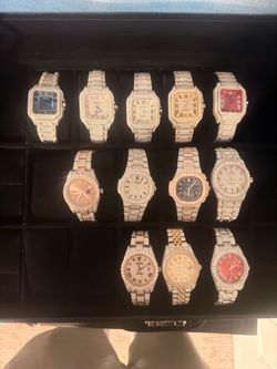 Mossinite watch