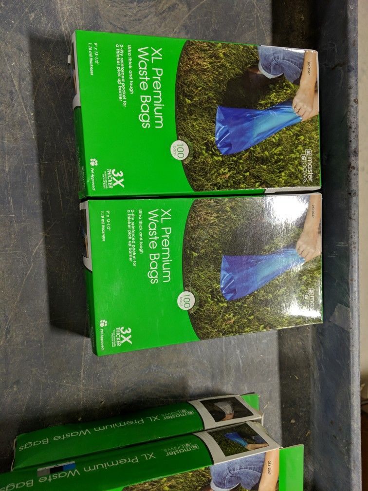 2-100 Count Xl Waste Bags