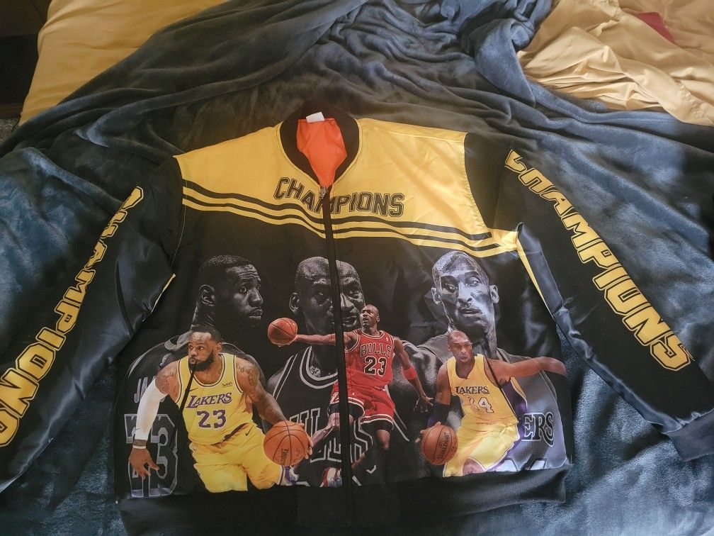 Lebron Jordan Kobe Jacket *New*