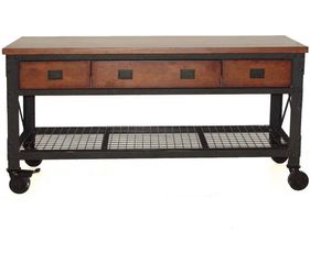 Duramax Rolling Workbench Furniture 72 in. x 24 in. with 3 Drawers, for Home, Garage, Workshop