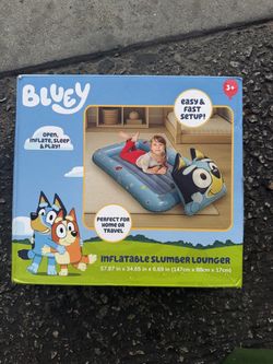 Bluey Inflatable Toddler Bed