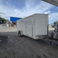 Trailer 6x14 "2022" 0ne Owner, Used But Pulls Amazing, No Leaks 6ft Height Interior Clean Documentation In Hand ✋️ READ DESCRIPTION FIRST, LEA PRIMERO