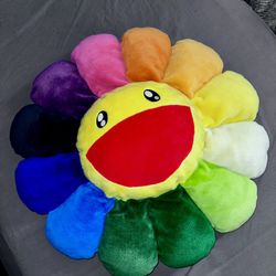 Takashi Murakami Flower Plush Cushion XL